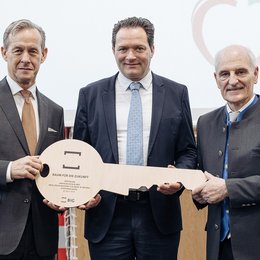 Klosterneuburg ZWO Schlüsselübergabe