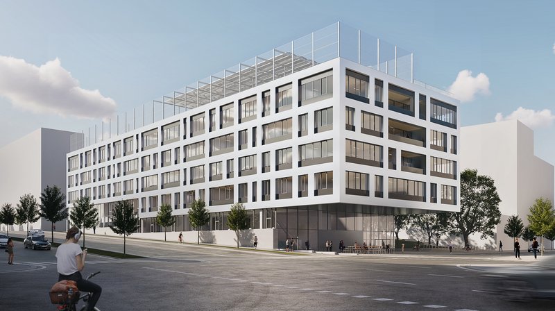 AHS Otto Preminger Straße - Village im Dritten Visualisierung