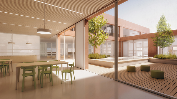 BRG Gröhrmühlgasse - © Ederer + Haghirian Architekten ZT GmbH BRG Gröhrmühlgasse