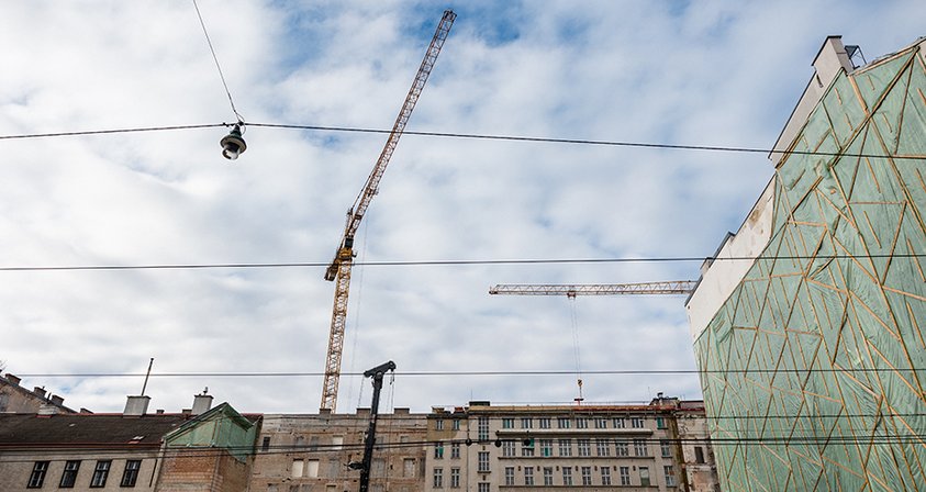 Baustelle Jänner 2023