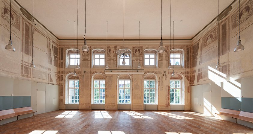 Historischer Hörsaal im Josephinum