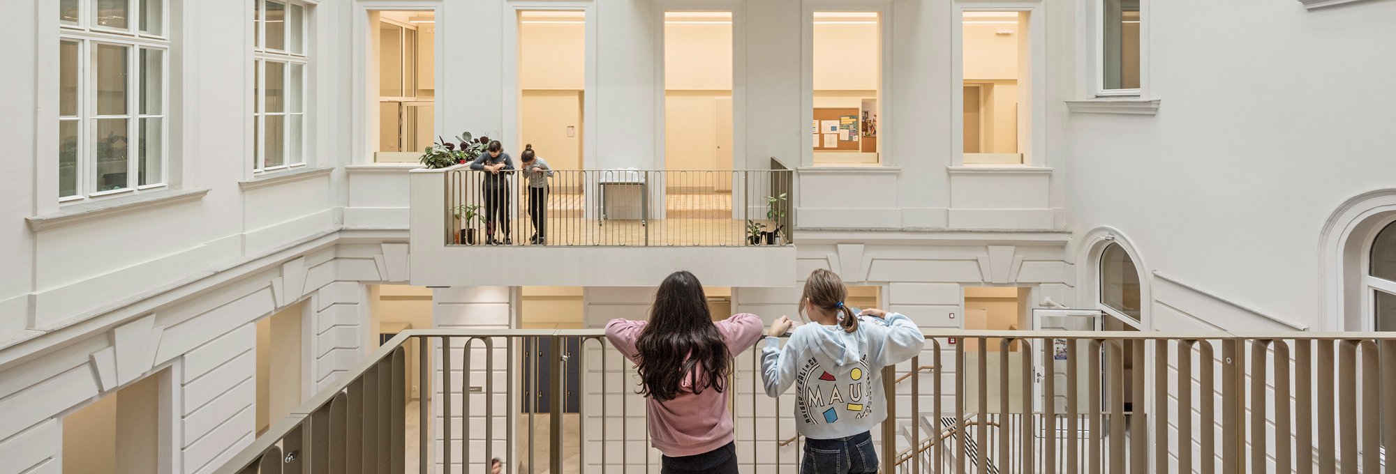 Atrium des BG/BRG Zirkusgasse