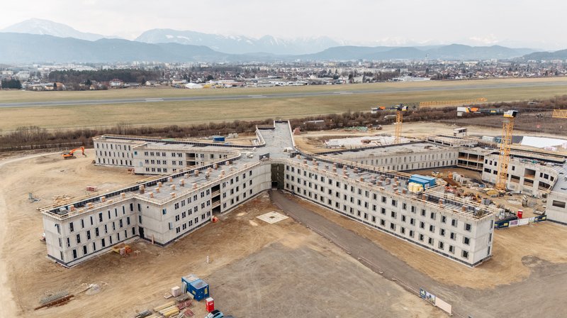 Außenansicht der Justizanstalt Klagenfurt