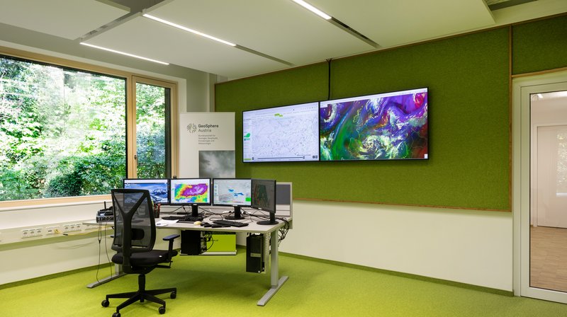 Innenansicht der GeoSphere Austria