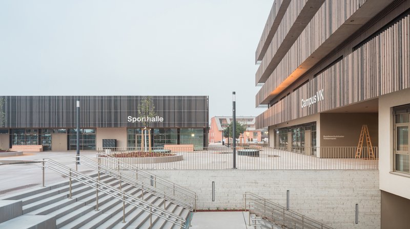 Außenansicht des neuen Campus VK 