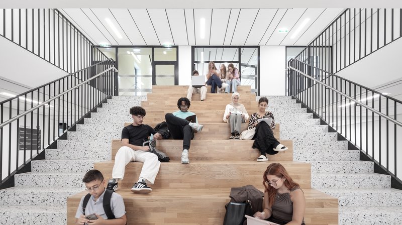 Erweiterung Modernisierung AHS Ettenreichgasse Innen