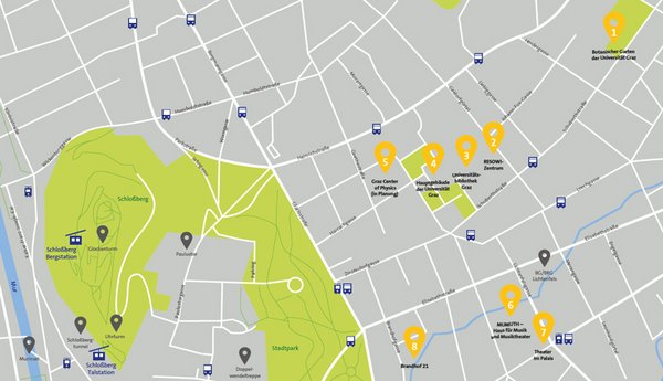 Stadtplan Graz