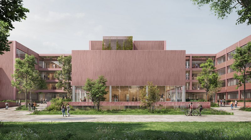 BSSOG Körösistraße - Graz - Visualisierung Außenansicht