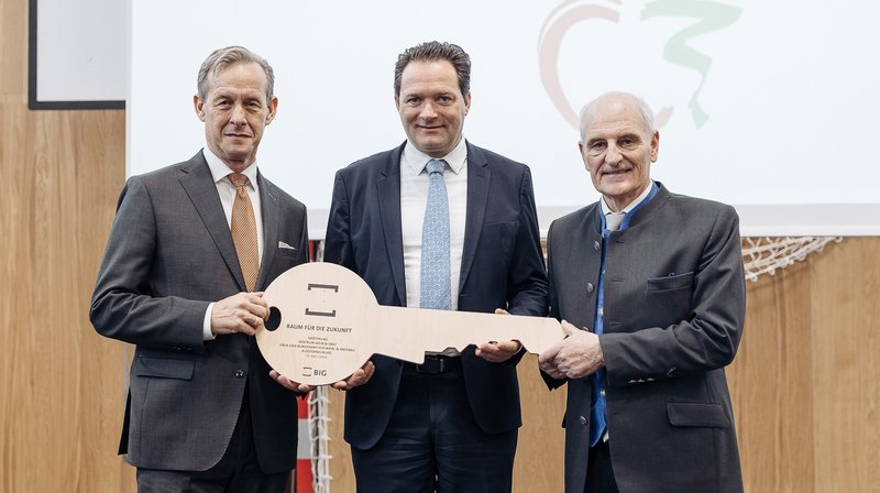 Klosterneuburg ZWO Schlüsselübergabe