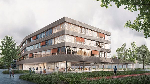 Wettbewerb entschieden Ballsportgymnsaium Violapark - © franz&sue Architekten Wettbewerb entschieden Ballsportgymnsaium Violapark