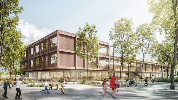 VS Reininghaus Graz - © dreiplus Architekten ZT GmbH Volksschule Reininghaus Graz