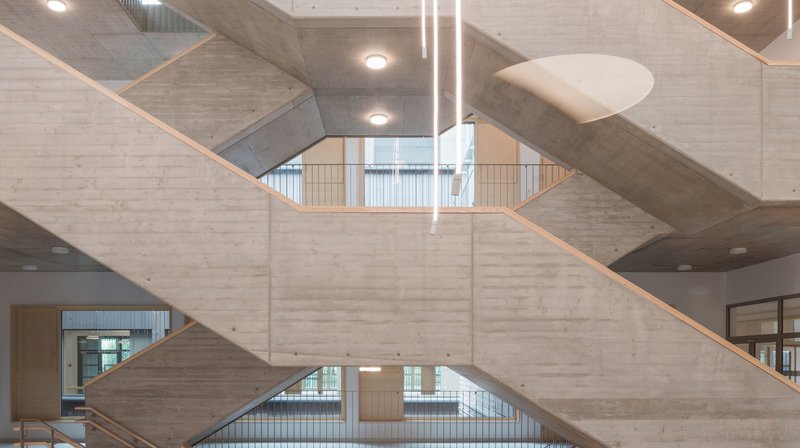 Innenansicht des neuen Campus VK 