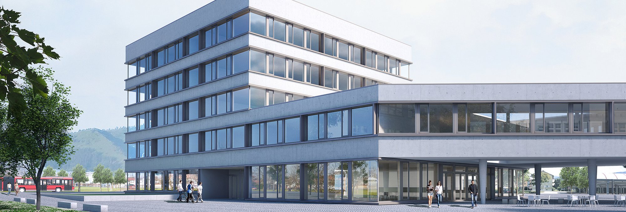 Außenansicht HTL Dornbirn_ORG für Leistungssport