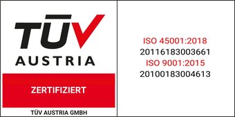 Zertifizierung ISO 45001 und ISO 9001