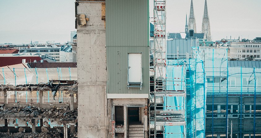 Baustelle Oktober 2021