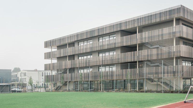 Außenansicht des neuen Campus VK 
