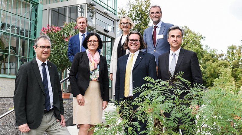 Schlüsselübergabe_Botanischer Garten Schlüsselübergabe_Botanischer Garten