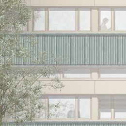 Visualisierung Fassade Inffeldgasse 12