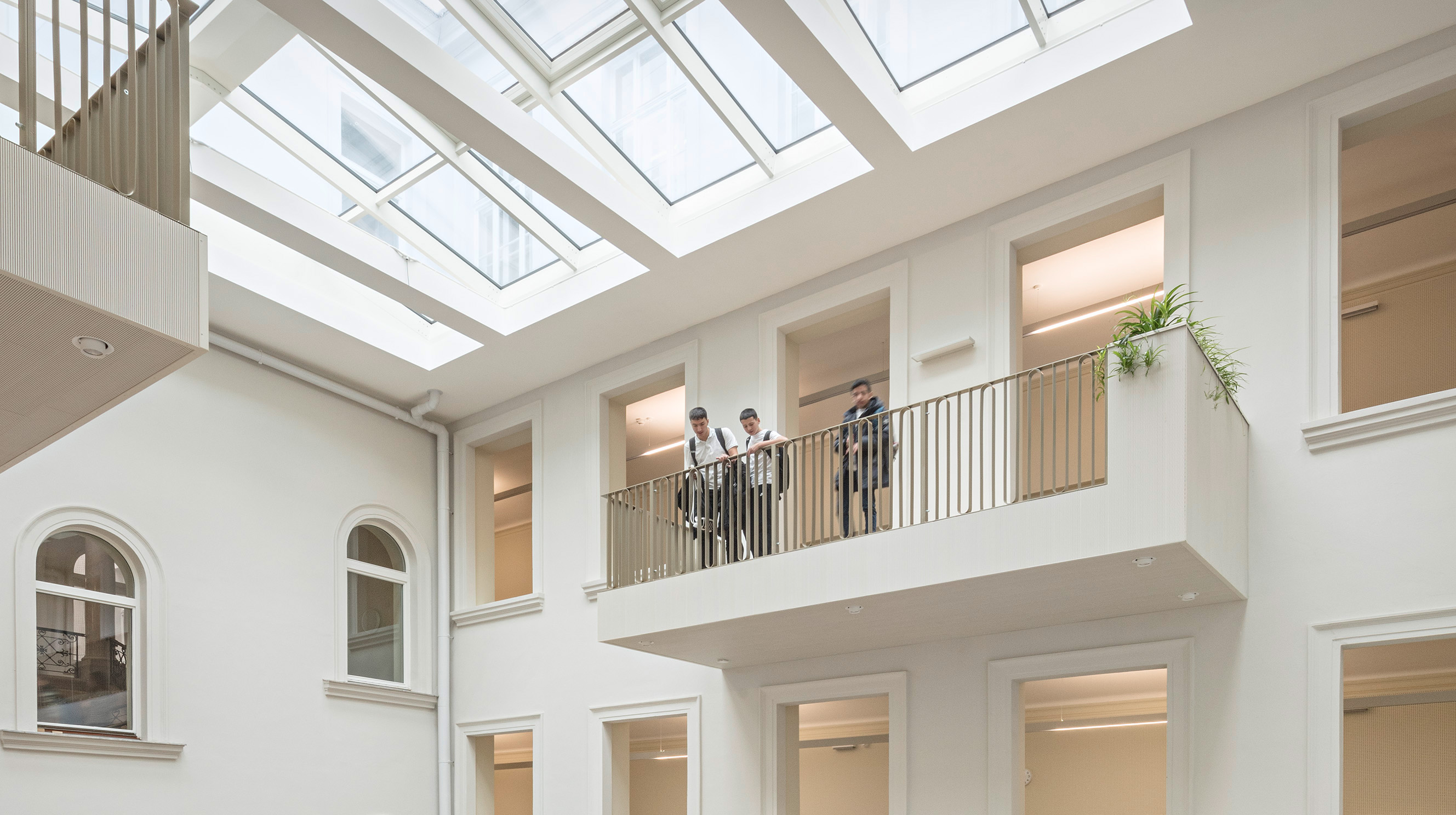 Atrium des BG/BRG Zirkusgasse