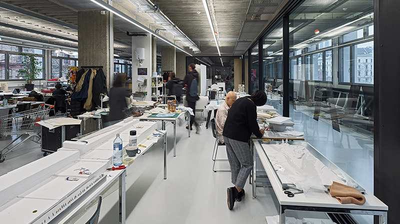 Universität für angewandte Kunst - Schwanzer-Wörle Trakt ist nominiert für den ZV Bauherrenpreis 2019