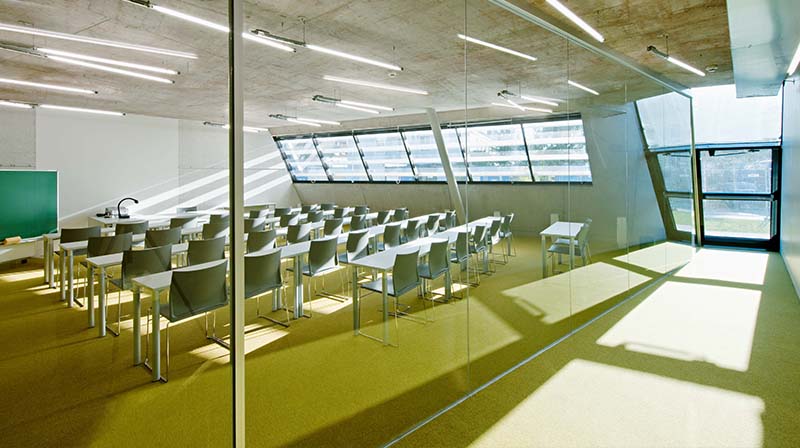 Hörsaal im Science Park Bauteil III