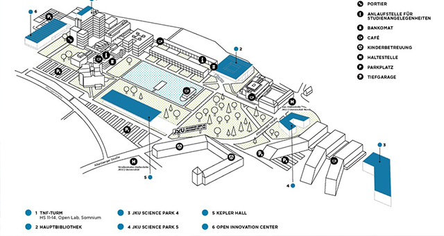 JKU Campusplan