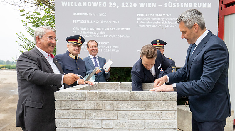 Grundsteinlegung 