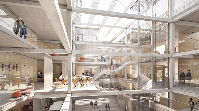 JKU Campus West - Visualisierung 
