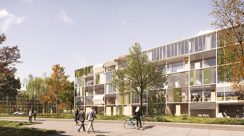 JKU Campus West - Visualisierung 