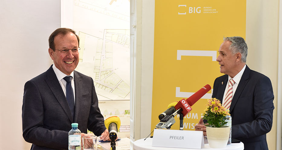 Wolfgang Gleissner und Jürgen Pfeiler 