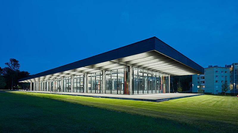 JKU Kepler Hall - Aussenansicht 