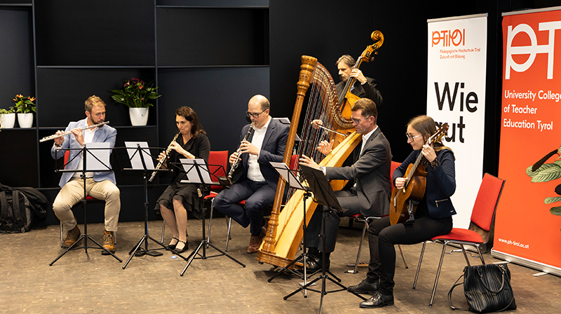 Musikalische Begleitung Schlüsselübergabe PHT