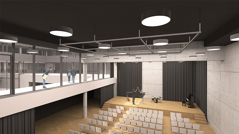BG BRG BORG Lessinggasse_Mehrzwecksaal