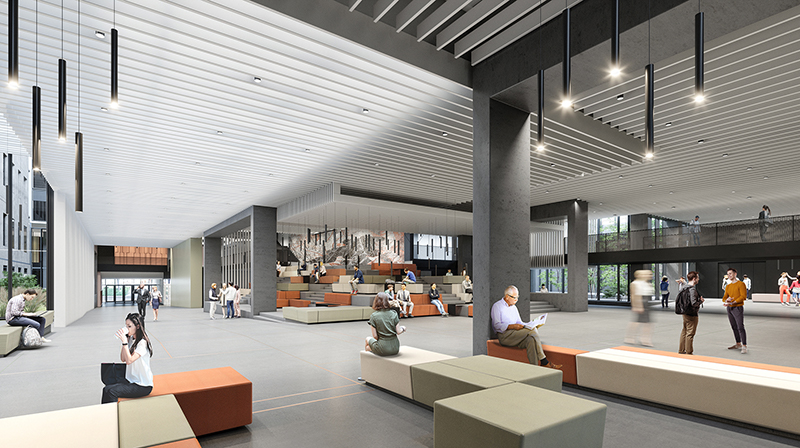MedUni Campus Mariannengasse Foyer