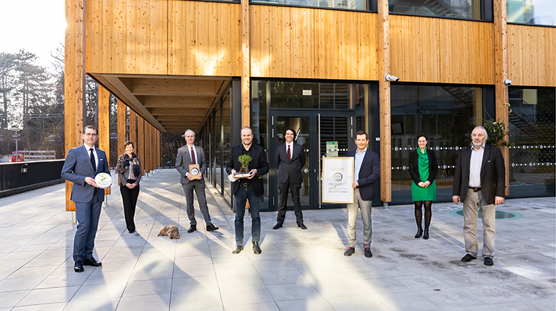 Verleihung GBB Award an Ilse Wallentin Haus