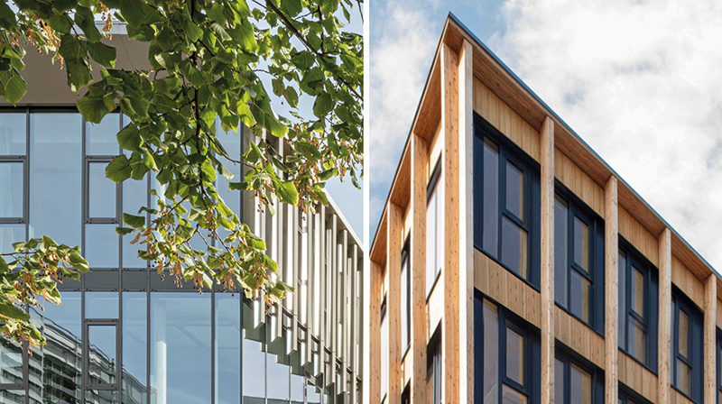 Future Art Lab und Ilse Wallentin Haus - Detail