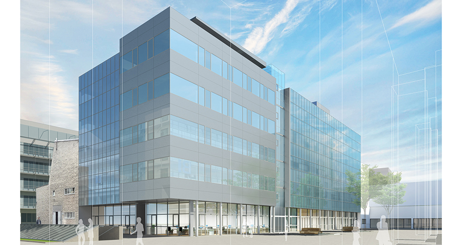 Visualisierung Neubau BF TU Wien