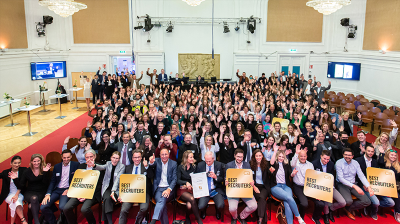 Best Recruiters Verleihung am 30.11.2022