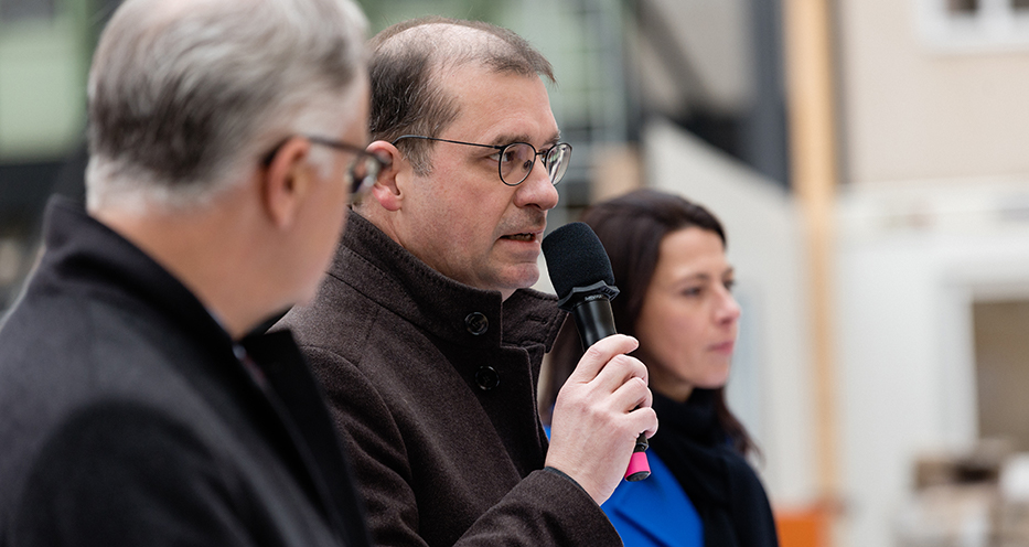 Grundsteinlegung am MedUni Campus Mariannengasse - Hans-Peter Weiss
