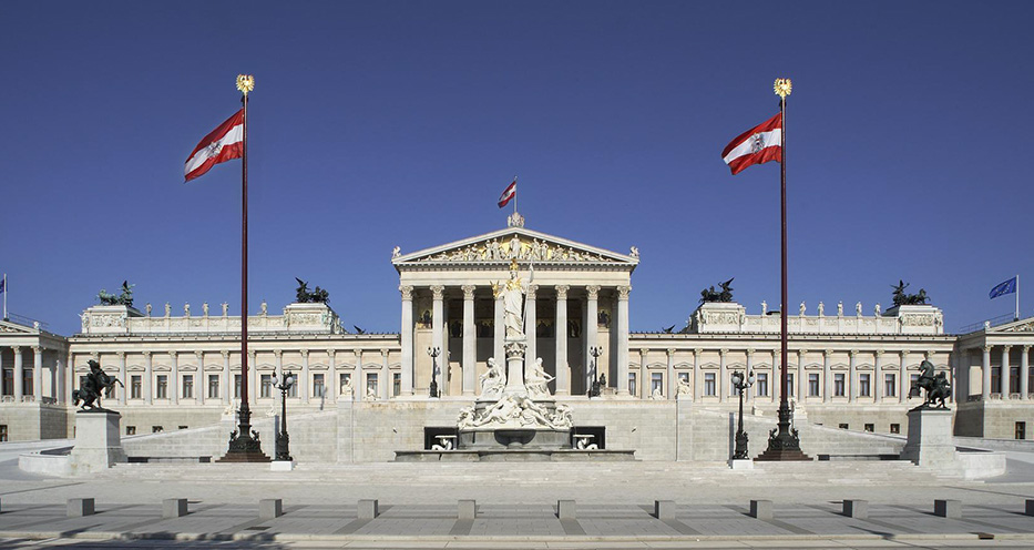 Außenansicht Parlament