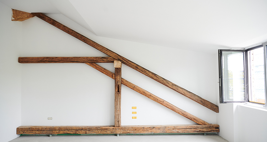 Dachgleiche mdw-Dachgeschoßausbau