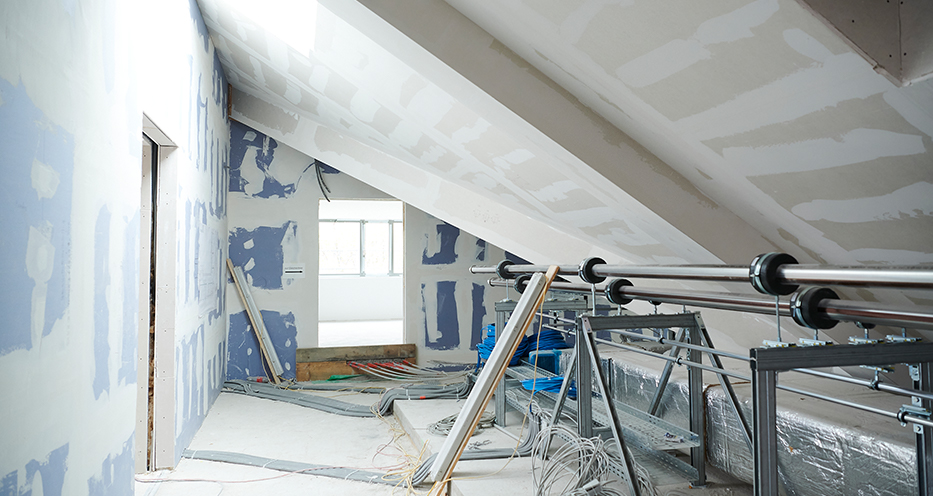 Dachgleiche mdw-Dachgeschoßausbau