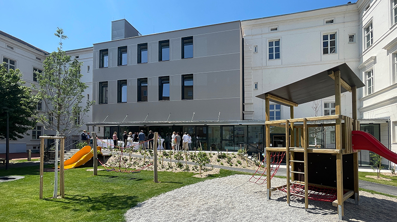 Eröffnung Volksschule Hafnerplatz