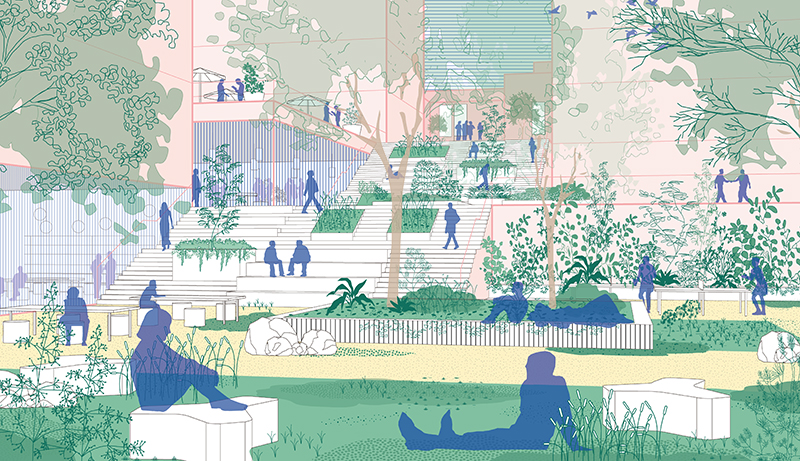 Visualisierung Campus Althangrund