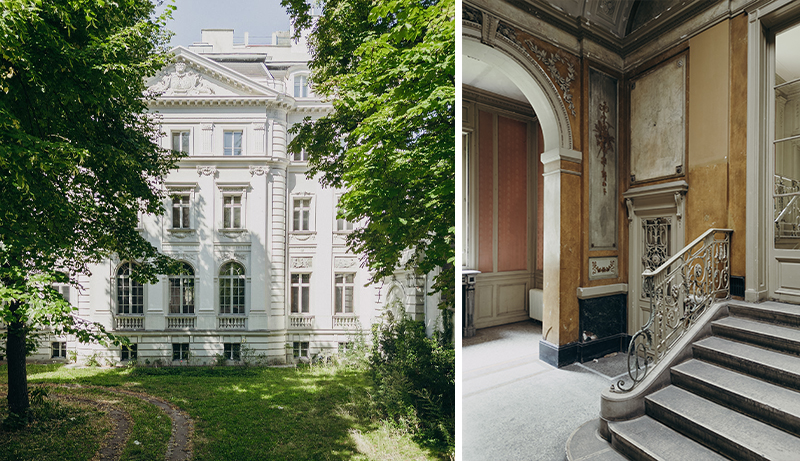 Palais Springer außen und innen