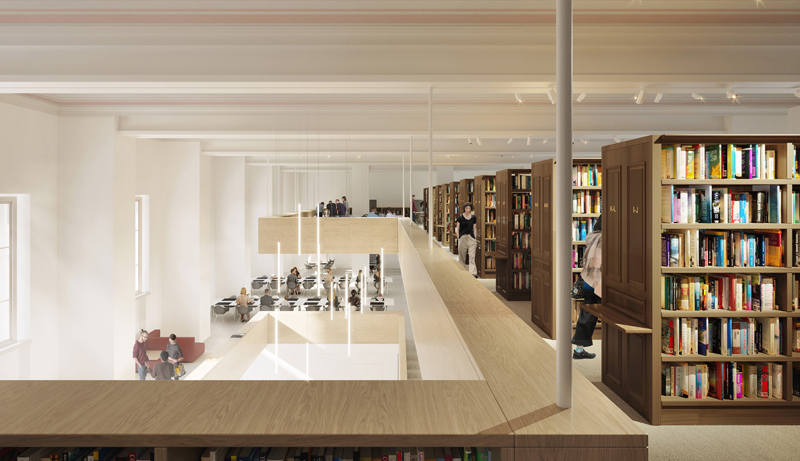 Hauptbibliothek Uni Wien Lehrbuchsammlung