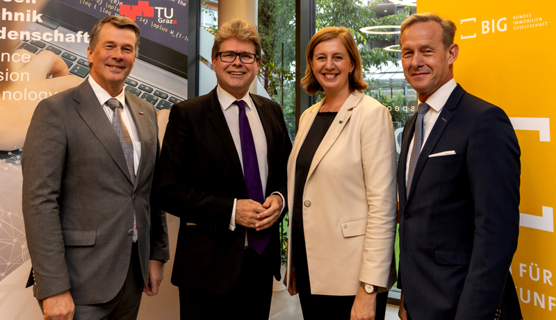  Spatenstich Cybersecurity Campus TU Graz