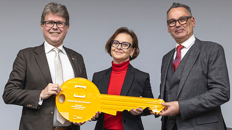 Schlüsselübergabe BRG Gröhrmühlgasse