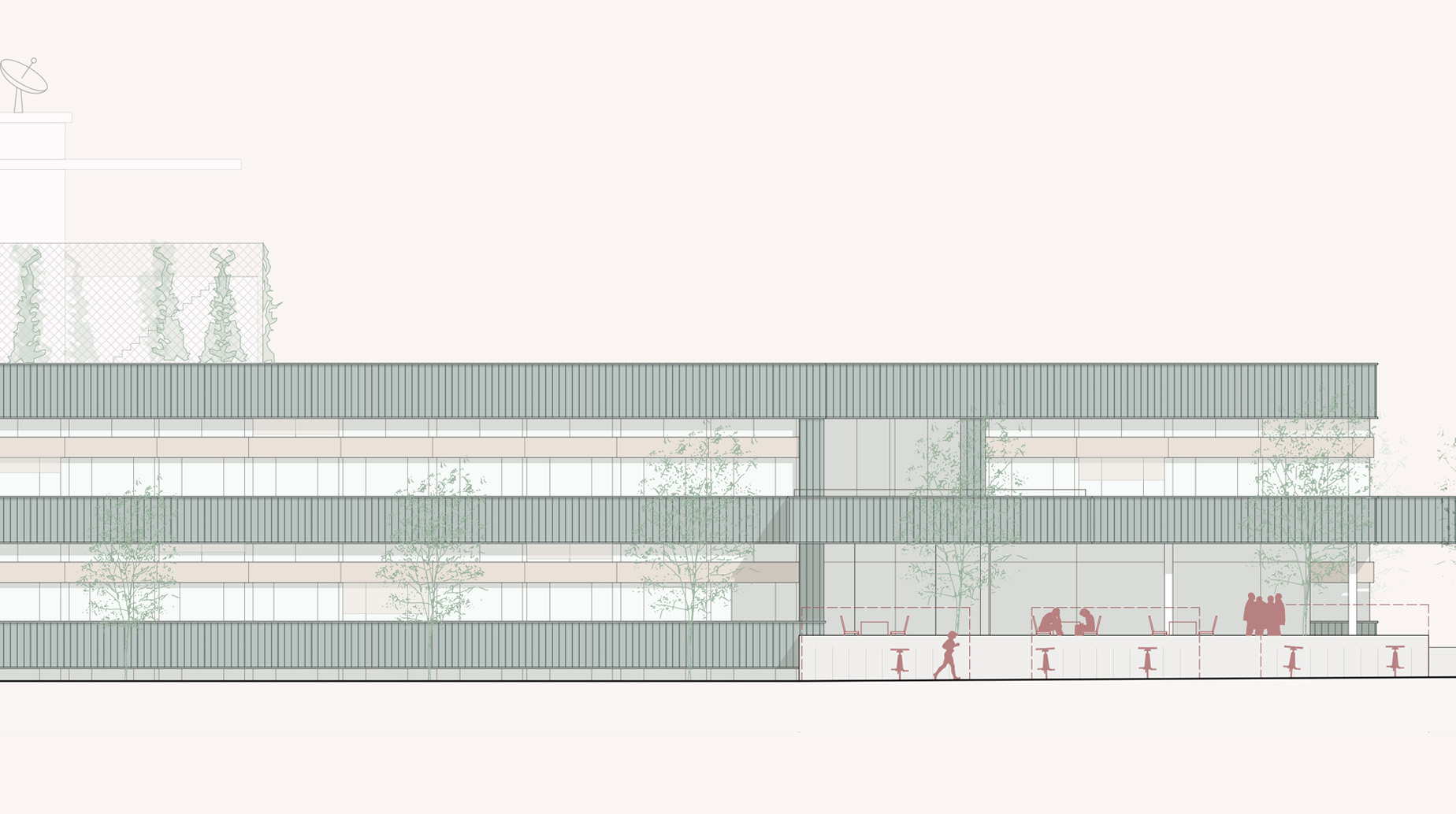 Seitenansicht 2 aus dem Entwurfsplan