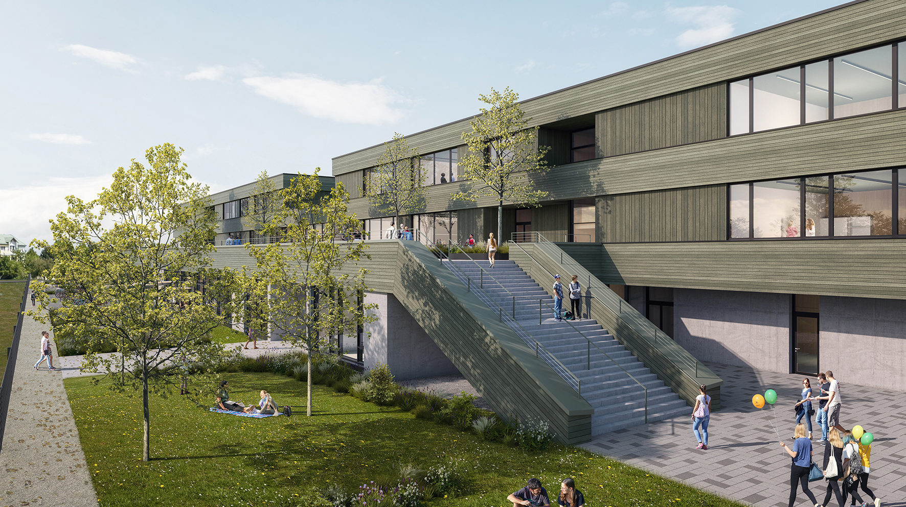 AHS Gerasdorf Aussenansicht